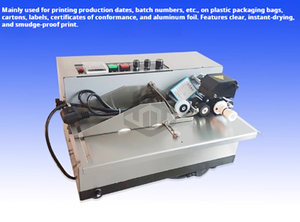 MY-380 Automatic Plastic Bags Pouch Batch Number Continuous <strong>Date</strong> <strong>Coder</strong> <strong>Solid</strong> <strong>Ink</strong> <strong>Date</strong> Coding Machine - Product Image 2