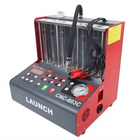 Equipo de Limpieza de Inyectores Automotrices Nuevo, Máquina de Limpieza de Inyectores de Combustible Ultrasónica CNC 603C, Probador de Limpiadores de Inyectores de Gasolina