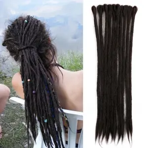 Новые модные оптовые синтетические Dread Locs для наращивания экологически чистые волосы оптом