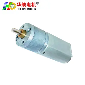 ผู้จัดจำหน่ายในประเทศจีน Hofon ร้อนขาย20มิลลิเมตร GM20-180 DC 3V 5V 6V 9V 12V 24V มอเตอร์ไฟฟ้าลดเกียร์มอเตอร์