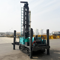 Foreuse DTH sur chenilles robuste à couple élevé, pneumatique, pour forage rapide et profond, stable et portable, pour travaux de construction