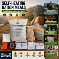 BDH New Beef Menu Emergency Food Self-Heating Instant Rice Meals Ready to Eat Beef Menu