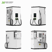 Système de charge rapide DC commercial JApower 120kW 160kW avec BESS 80kW 215kWh tout-en-un compatible avec l'onduleur hybride Solis