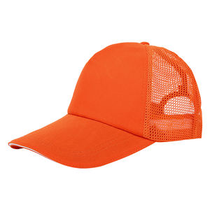 Gorra de Béisbol de 5 Paneles con Logotipo Bordado Personalizado, Diseño Animal, Unisex, Deportiva, Estilo Trucker, 100% Algodón, Malla Ajustable para Hombre - Product Image 1