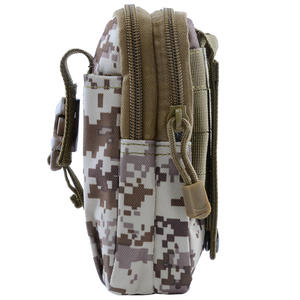 Lupu Compact Tactique Molle Taille Pochette En Plein Air Chasse Utilitaire <span class=keywords><strong>Gadget</strong></span> avec Fermeture À Glissière Camo Ceinture Sac - Product Image 6