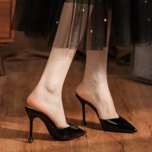 Nouvelles Sandales à Talons Aiguilles Pointues pour Femmes, Tendance 2025, Chaussures Professionnelles Quotidiennes pour le Travail, Modèle Designer de Mode - Product Image 3