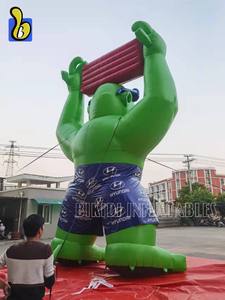 広告ビルボードカスタマイズされたロゴ巨大プロモーションインフレータブルゴリラ - Product Image 4