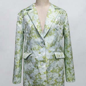 Trajes de Negocios para Mujer al por Mayor, Personalizados OEM, de un Solo Botón, Tejidos, Antiarrugas, de Manga Larga, Color Sólido, Casuales - Product Image 2