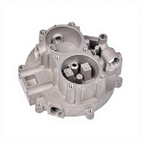 Pièces de couvercle d'extrémité de compresseur de climatisation automobile en aluminium moulé sous pression, personnalisation de moule ouvert, tolérance de précision, OEM/ODM