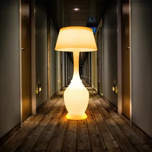 Living Room Decoration Big Bright Floor Lamp Smart Speaker Waterproof LED Standing Floor Lamp