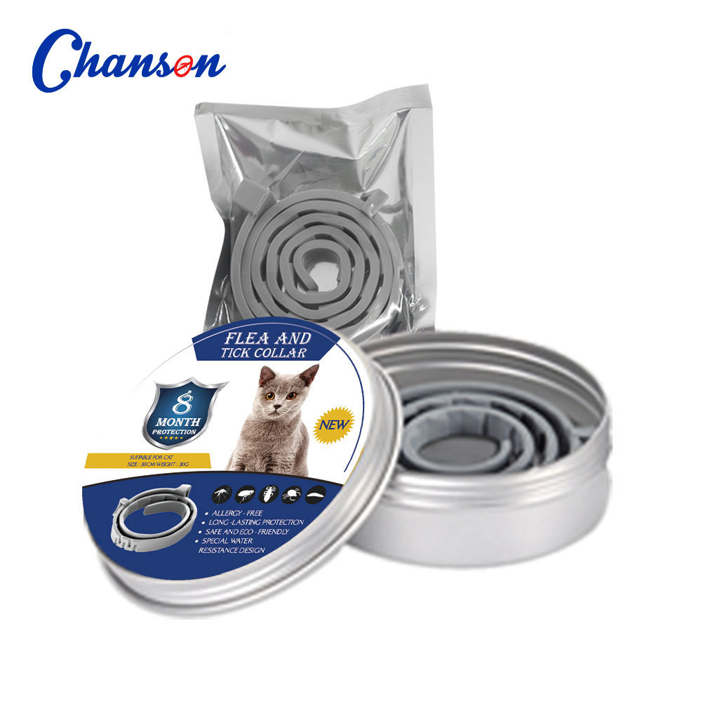 Nourriture en conserve pour chat bleu anti-insectes-38 cm