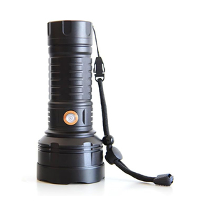 Lampe de camping rechargeable 4000 Lumens en alliage d'aluminium IP68 Ra90 CRI 6h avec zoom 200-500m, mini lampe porte-clés EDC, lampe torche extérieure - Product Image 1