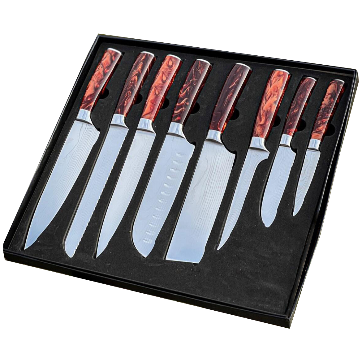 ชุดเรซิ่นสีแดง