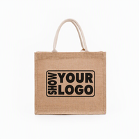 Sacs fourre-tout en jute vierges personnalisables en gros, colorés, portables, écologiques, blancs, pour le shopping, l'emballage, les cadeaux et la plage