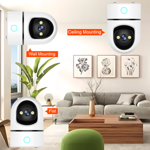 Meilleure qualité 1080p <span class=keywords><strong>Wifi</strong></span> <span class=keywords><strong>surveillance</strong></span> pour animaux de compagnie/bébé caméra Ip Smart <span class=keywords><strong>sans</strong></span> fil suivi intelligent moniteur bébé Vision nocturne H.264 vidéo - Product Image 4