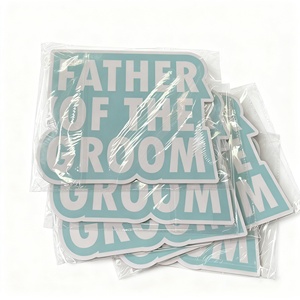 Tablero de espuma de PVC personalizado, accesorios para fotomatón para boda, fiesta, graduación, sesión de fotos personalizada, suministros promocionales para fiestas - Product Image 1