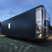 Cabine de travail mobile de luxe maison capsule espace commercial pays petite maison