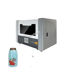 Impressora UV de Injeção para Copo e Garrafa de Água Máquina de Impressão CMYK de Vidro Cilíndrico Cerâmica Metal Plástico