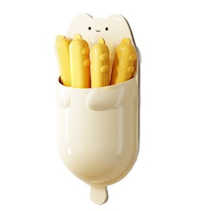 Clip magnético para sellar refrigeradores, para refrigeradores, para refrigeradores de gatos, para aperitivos, patatas fritas, bolsas de plástico, clip para sellar alimentos, color amarillo, marrón, colores mezclados - Product Image 5