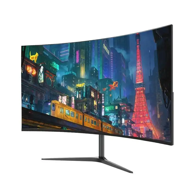 Vente en gros 23.6 24 27 pouces Moniteurs LCD Moniteur de jeu 165hz 144hz Écran de jeu PC Moniteurs incurvés 4K 2K