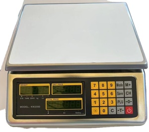 Balance alimentaire numérique étanche en acier inoxydable WP-P, capacité 3 kg, indice IP68 - Product Image 1