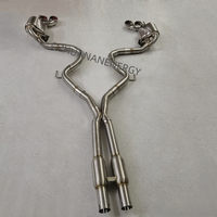 Performance-Klappen-Catback-Abgasanlage für Mercedes-Benz SL350 R230 3.5 2003-2006 Downpipe Auspuff Endschalldämpfer Rohr