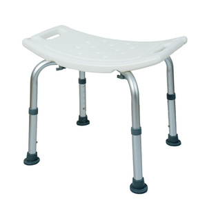 <b>Shower</b> <b>Chair</b> Aluminum Alloy Adjustable Height Non Slip For Elderly Disabled Pregnant Women Bathroom Safety Equipment - Product Image 2