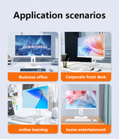 Komputer Desktop Layar Sentuh Core I5 I7 I9 Monoblock PC All-in-one Barebone All in One