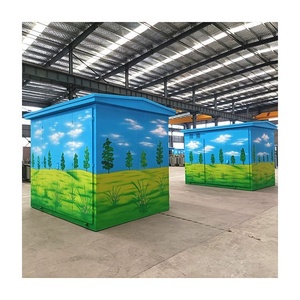 Transformateur de puissance mobile extérieur préfabriqué pour sous-station électrique basse tension, directement du fabricant avec 35 ans d'expérience - Product Image 1