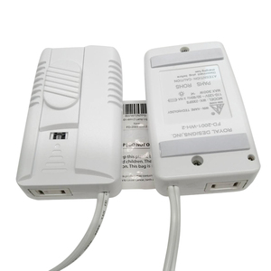 <span class=keywords><strong>Variateur</strong></span> de lumière manuel à glissière 110V-120V 300W 6A, noir/blanc/transparent, connexion à vis pour luminaires - Product Image 2
