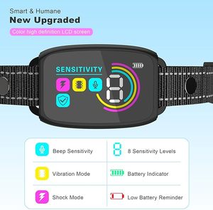 <span class=keywords><strong>Collar</strong></span> de ladridos para perros grandes, medianos y pequeños, <span class=keywords><strong>collar</strong></span> de entrenamiento antiladridos con 5 vibraciones de pitido de sensibilidad ajustable - Product Image 3