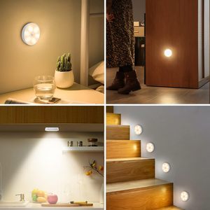 USB Có Thể Sạc Lại Từ Xa Thay Đổi Độ Sáng LED Tủ Quần Áo Puck Đèn Không Dây Cảm Biến Chuyển Động Ấm Trắng Pin Ánh Sáng Cho Tủ Truy Cập - Product Image 6
