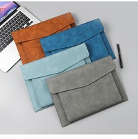 Porte-documents A4 en cuir PU, style simple, promotionnel, pour l'école et le bureau, vente en gros