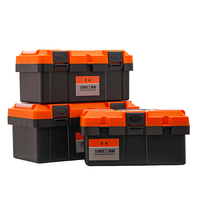 Boîte d'organisation de rangement en plastique Mallette à outils avec compartiments Boîtes de quincaillerie multifonctions