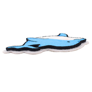 Tùy Chỉnh Tự Dính 3D Thêu Logo Vá Động Vật Cá Heo Bàn Chải Đánh Răng Thêu Vải Cho Hat Trang Trí Nội Thất Chủ Yếu Vải Ren - Product Image 6