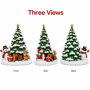 Estatua de Árbol de Navidad de Fibra de Vidrio Personalizada, Gran Decoración Navideña, Escultura de FRP para Centro Comercial, Plaza, Exterior - Product Image 6