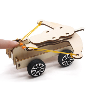 Coche Catapulta de Madera, Kit de Ciencia DIY, Juguete Educativo Manual para Niños de 7 a 9 Años - Product Image 4