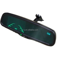 Otomatik karartma 4.3 "dikiz aynası kamera monitörü montaj braketi ile iç ayna geri görüş kamerası ekran için uyar