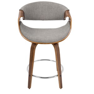 Giữa Thế Kỷ hiện đại chiều cao truy cập Phân bọc xoay Đen truy cập Phân Gỗ gỗ thanh phân cho quán <span class=keywords><strong>bar</strong></span> nhà bếp quán cà phê - Product Image 4