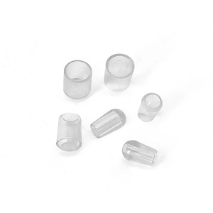 Embout en plastique rond en PVC, gaine en caoutchouc souple pour cintre, type à insérer, origine Guangzhou - Product Image 3