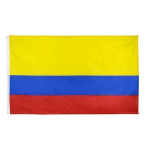 Bandera de Colombia Personalizada al por Mayor, 100% Poliéster, 3x5 pies (90*150cm), en Stock, Amarillo, Azul, Rojo, Bandera Colombiana - Product Image 2