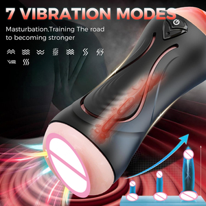 Giocattoli per Adulti, Masturbatore Maschile con 10 Modalità di Vibrazione e APP, Giocattoli Sessuali Maschili, Vagina Elettrica Tascabile, Vibratore Maschile - Product Image 1