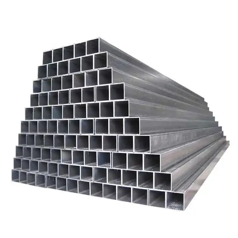 Vendite calde della fabbrica design moderno tubo quadrato in acciaio tubo quadrato cavo in acciaio al carbonio sezione cava quadrata