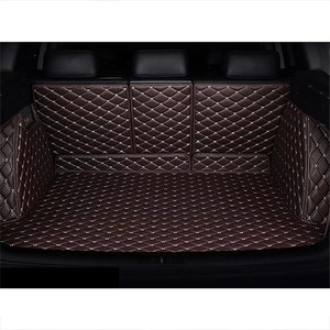 Ensemble de tapis de sol de voiture en cuir de luxe personnalisés 5D, tapis de coffre pour Toyota/BMW/Audi/Tesla/Honda/BYD - Product Image 1
