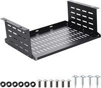 Soporte para Computadora Debajo del Escritorio, Soporte para Laptop, Resistente, Ahorra Espacio, para Computadoras y PCs de Formato Pequeño SFF