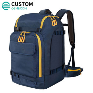 Sac à chaussures de ski Fuliya personnalisé, imperméable, grande capacité, pour bottes de snowboard, chaussures, casque, sac à dos de rangement pour activités de plein air - Product Image 1