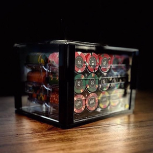 2025 Promotions de haute qualité cadeaux en gros personnaliser Logo céramique ABS argile jetons de Poker pour jeu de Promotion - Product Image 4