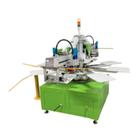 Nueva Máquina Automática de Serigrafía de 8 Estaciones y 3 Colores KC de Fábrica Dongguan para Camisetas, Impresora de Etiquetas/Tarjetas de Papel