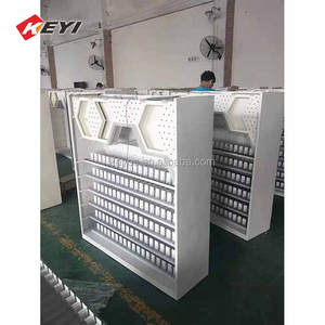 Espositore Moderno a 6 Ripiani in Metallo con Spintori in Acrilico, Mobile <span class=keywords><strong>per</strong></span> Negozi di <span class=keywords><strong>Tabacchi</strong></span>, <span class=keywords><strong>Arredamento</strong></span> <span class=keywords><strong>per</strong></span> Esposizione Sigarette - Product Image 4
