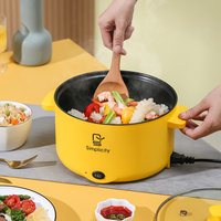 Poêle électrique de grande capacité Ensemble de casseroles en acier inoxydable 3,7 L